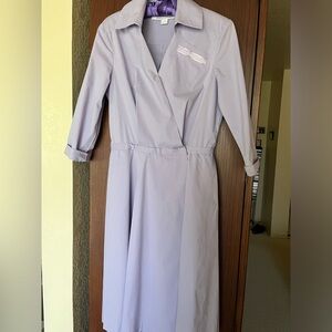 Lilac Diane von Furstenberg wrap dress - size 4